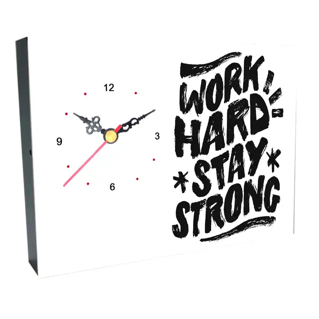 ساعت رومیزی WORK HARD طرح AL 30