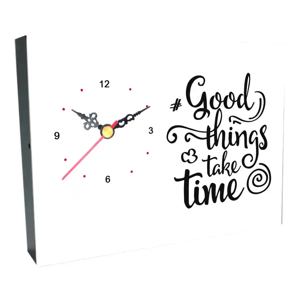 ساعت رومیزی GOOD THINGS طرح AL 5