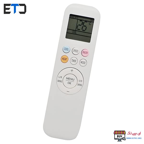 ریموت کنترل کولر YKR-T/011E ایوولی evvoli — تصویر ۲