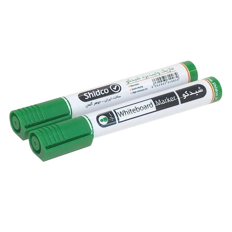 ماژیک سبز گرد وایت‌برد شیدکو Shidco کد 70