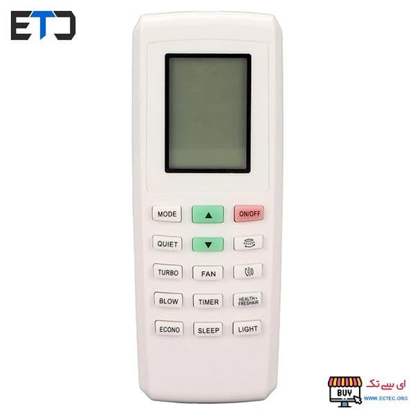 کنترل کولر گازی گری GREE مدل YV1FB7