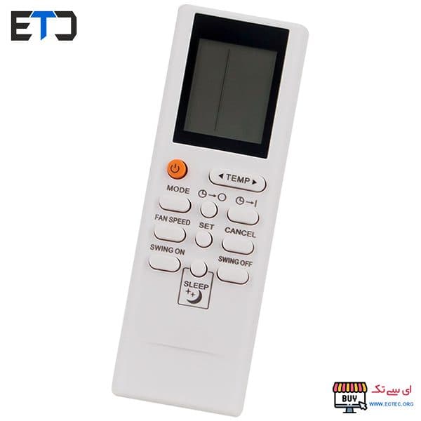 ریموت کنترل کولر گازی گالانز GALANZ ایستاده — تصویر ۲