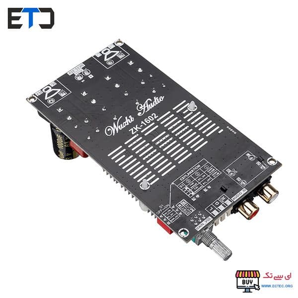 آمپلی فایر 2X160 استریو DUAL TDA7498E مدل ZK-1602 — تصویر ۵