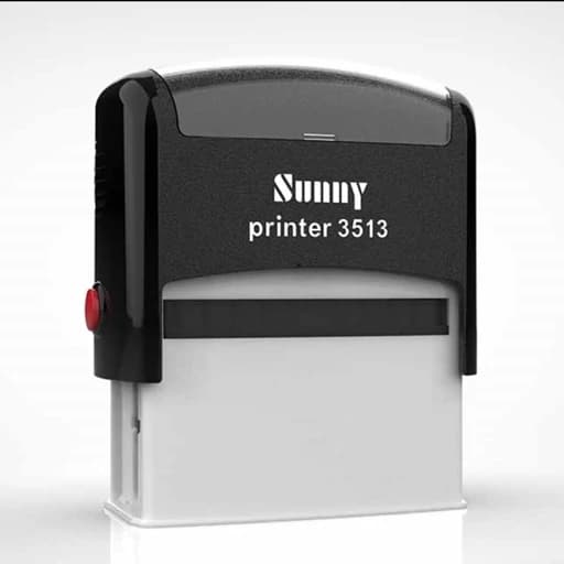 مهر پرینتی اتوماتیک سانی Sunny کد 3513 سایز 58*22