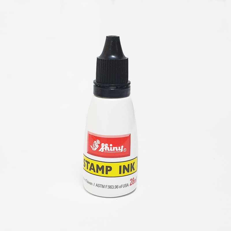 جوهر استامپ مشکی شاینی Shiny کد S-61 (حجم 28ml)