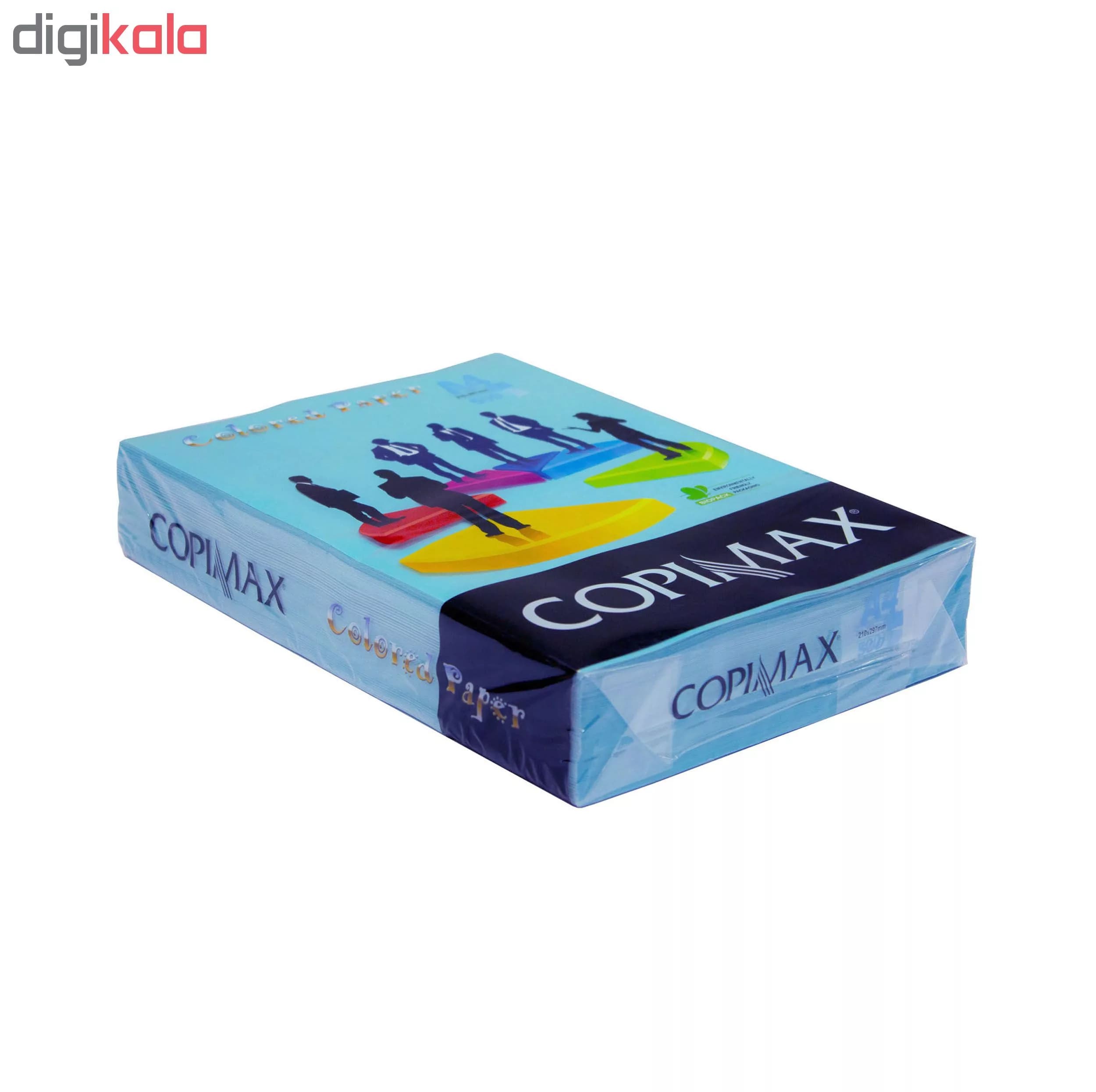 کاغذ رنگی A4 کپی مکس کد 007 بسته 500 عددی — تصویر ۳