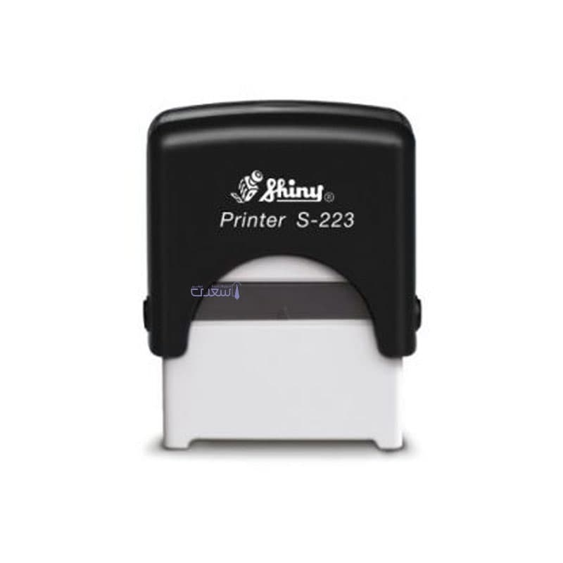 دستگاه مهر پرینتی شاینی Shiny سری اکونومی کد S-223 (سایز 47*18 میلی‌متر)