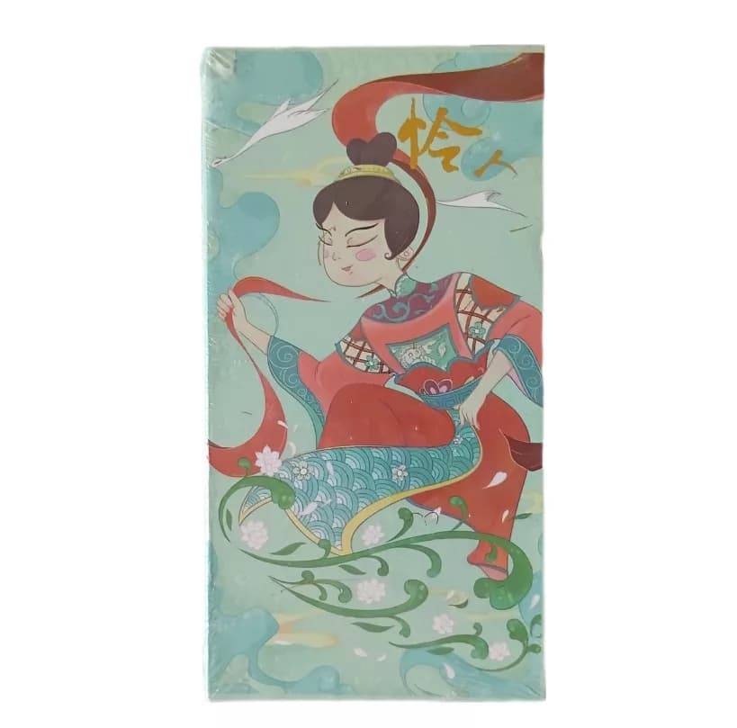 کاغذ یادداشت چسب دار موکا مدل Antique girl سایز 19*10 سانتی متر مجموعه 6 عددی