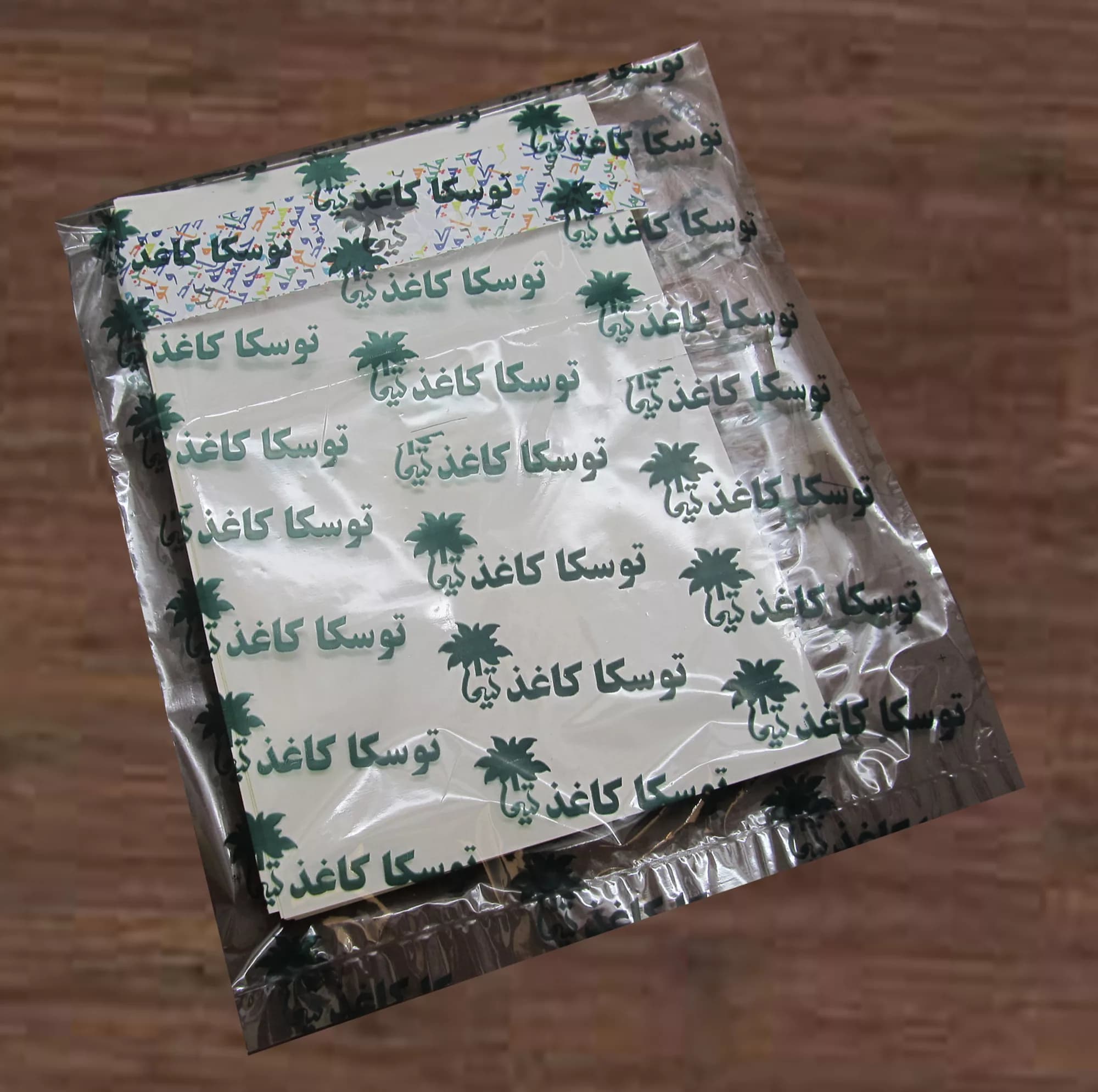 کاغذ A4 تیما مدل چسب دار بسته 100 عددی — تصویر ۲