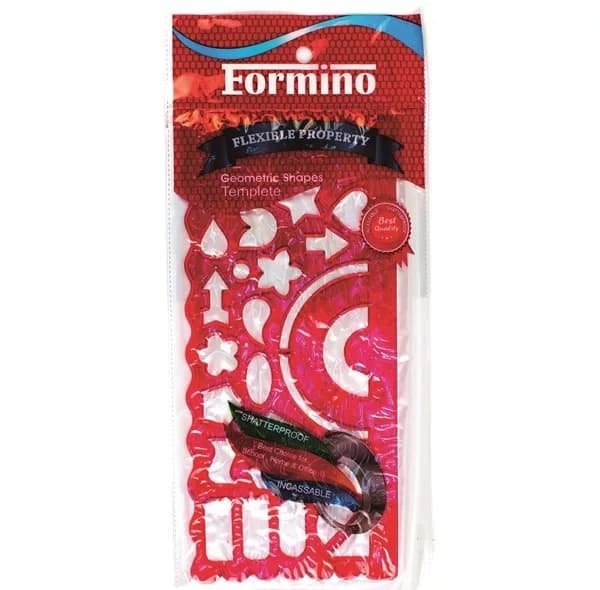 خط کش و شابلون فرمینو مدل Flexible کد1287 بسته 2 عددی — تصویر ۴