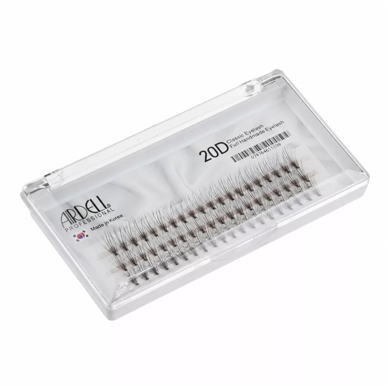 مژه مصنوعی تکی آردل مدل سنجابی 20D کد 8 — تصویر ۲