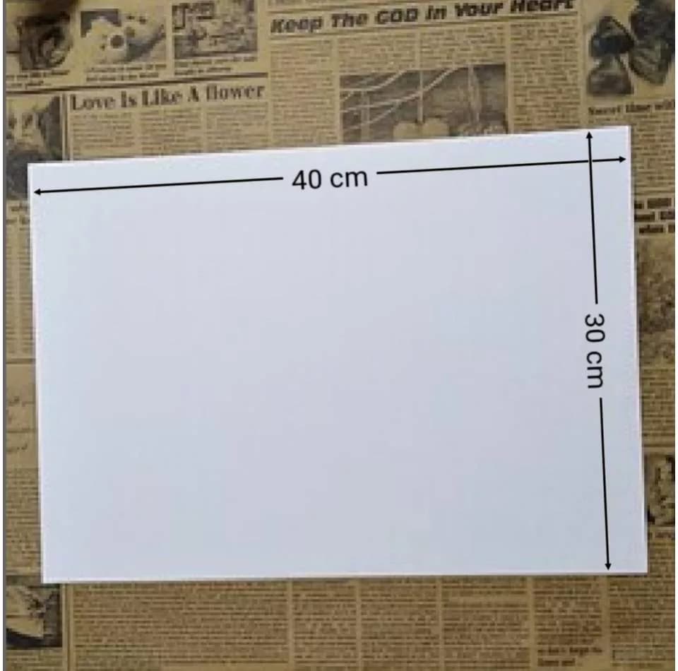 کاغذ گلاسه A3 مدل براق بسته 100 عددی — تصویر ۳