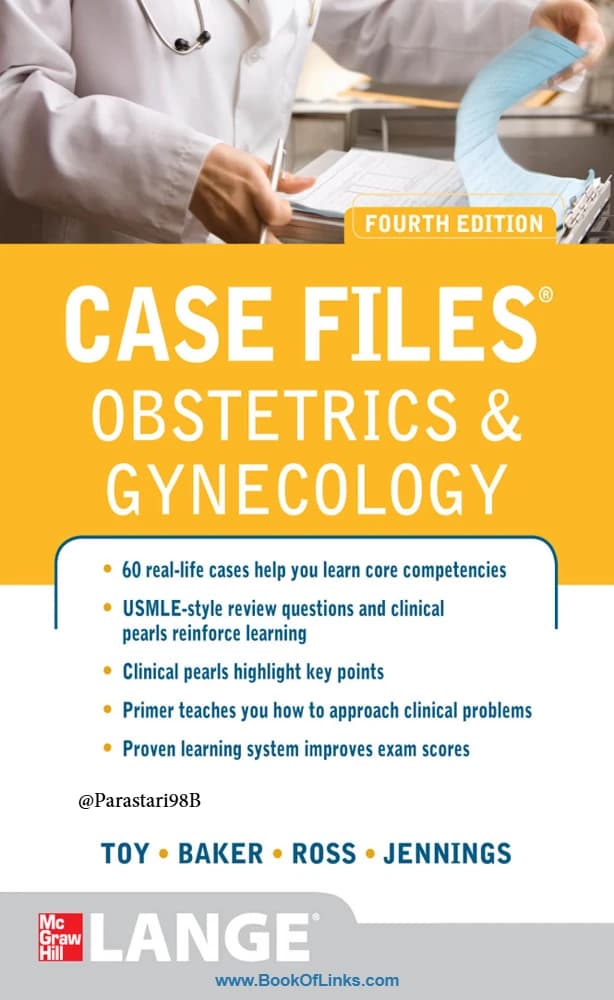 کتاب Obstetrics and Gynecology Cases (کیسهای زنان و زایمان) نسخه انگلیسی PDF