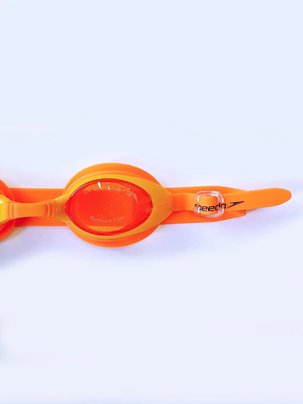 عینک شنا دخترانه بچگانه نارنجی اسپیدو ( Speedo ) با ۳ پل بینی برای استخر — تصویر ۴