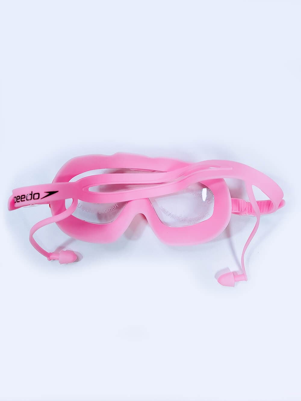 عینک شنا دخترانه نوجوان و بچه گانه صورتی رنگ مدل فرم بزرگ اسپیدو ( Speedo ) — تصویر ۵