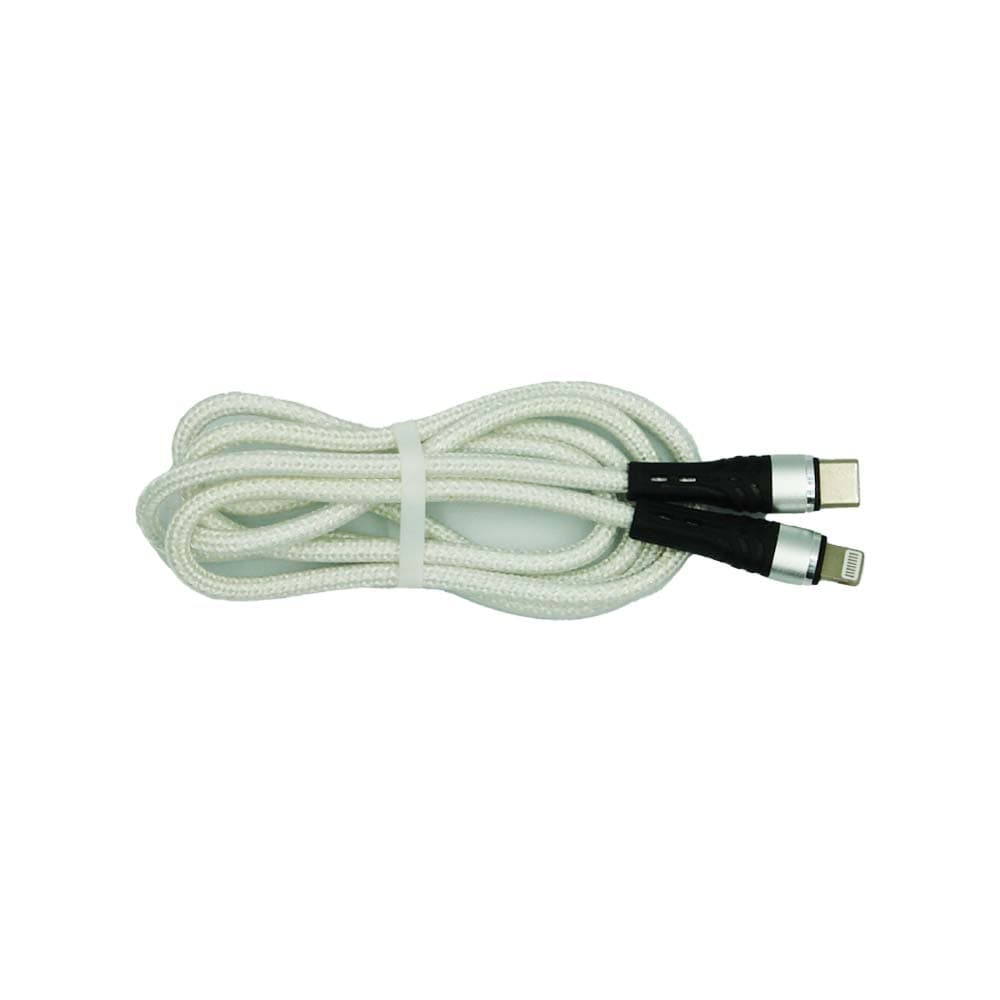 کابل آیفون مدل Jkx-B86 کنفی سر فلزی ایسی دار 20W — تصویر ۲