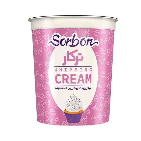 خامه قنادی مینارین شیرین شده ترکار سوربن – 900 گرم