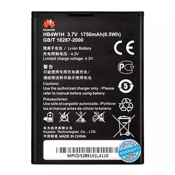 باتری اورجینال گوشی هواوی G510 مدل HB4W1H