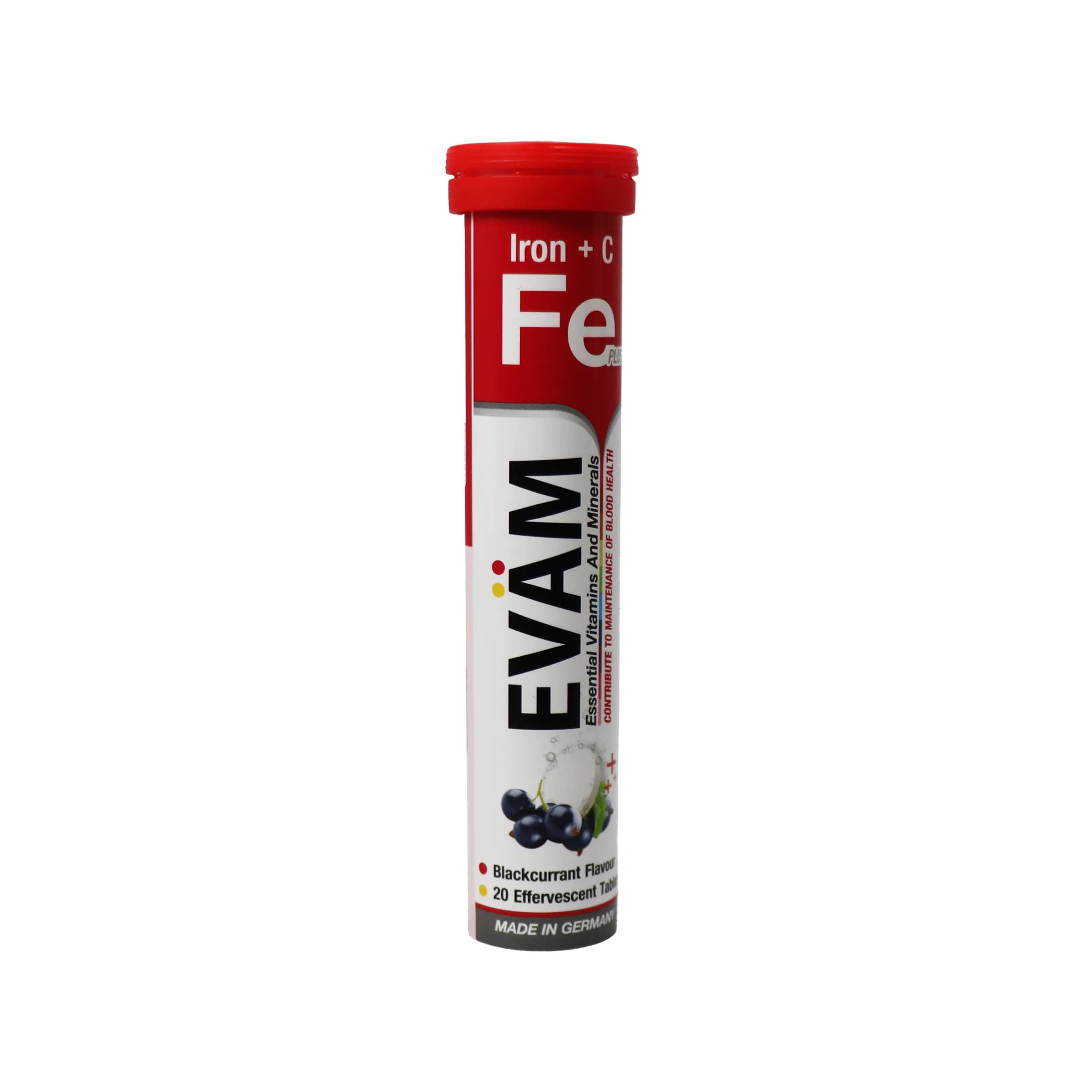قرص جوشان Evam آهن همراه با ویتامین سی
