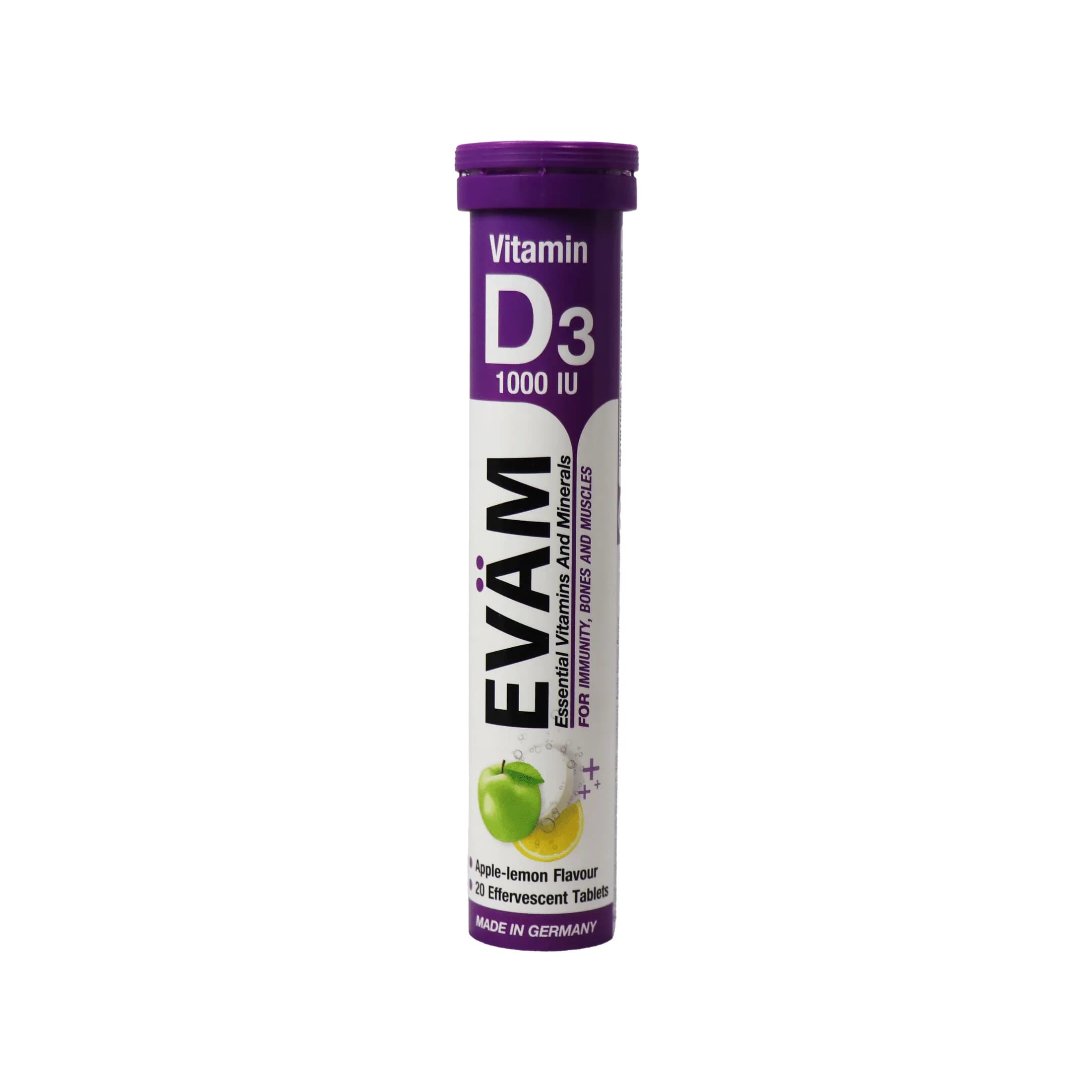 قرص جوشان Evam ویتامین دی3