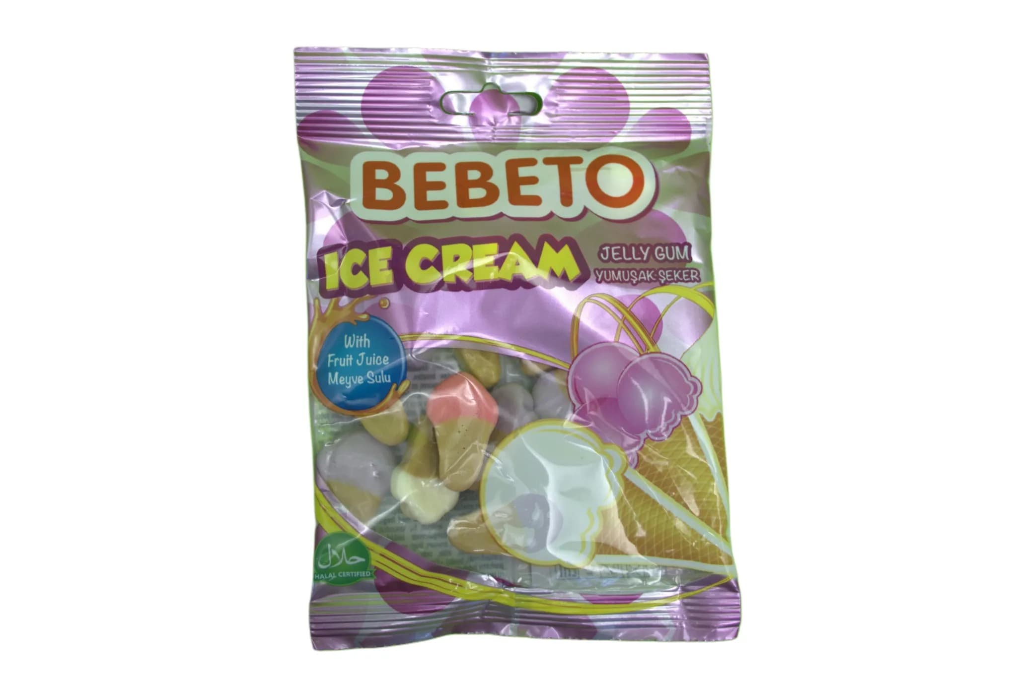 پاستیل بستنی ببتو (BEBETO ICE CREAM)