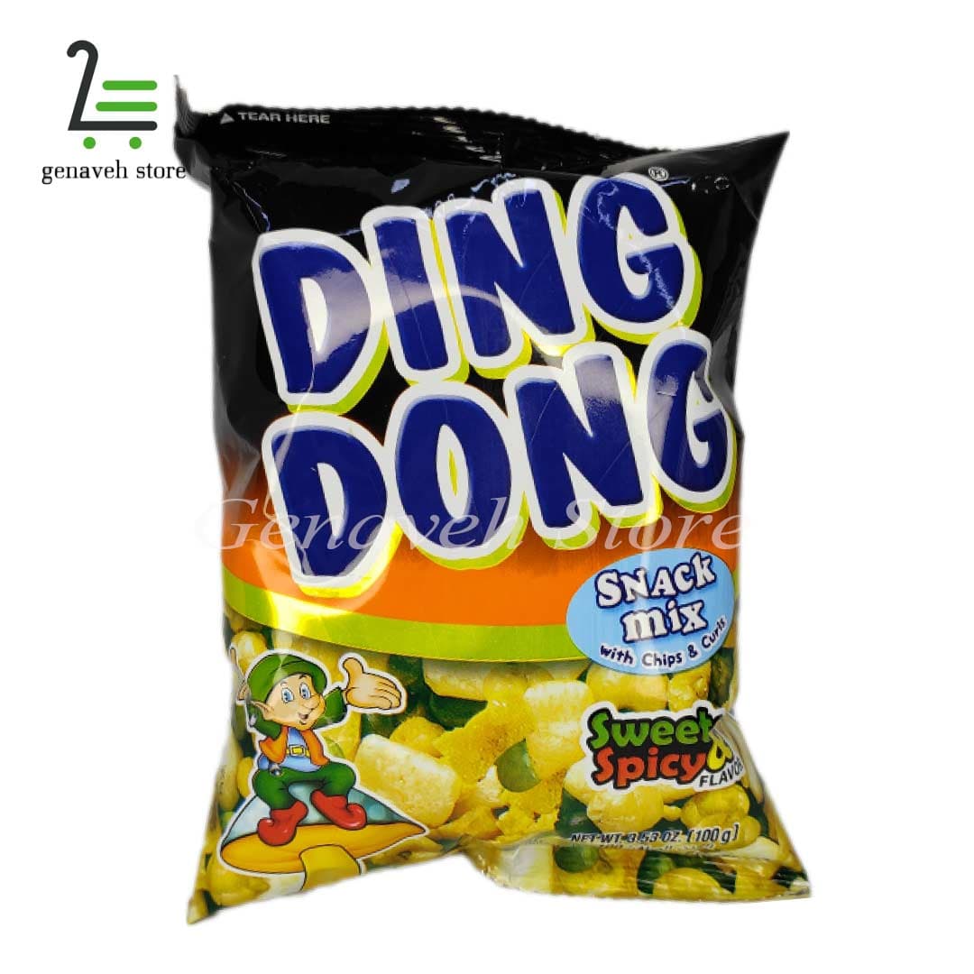آجیل هندی دینگ دونگ تند و شیرین SNACK MIX WHITH CHIPS