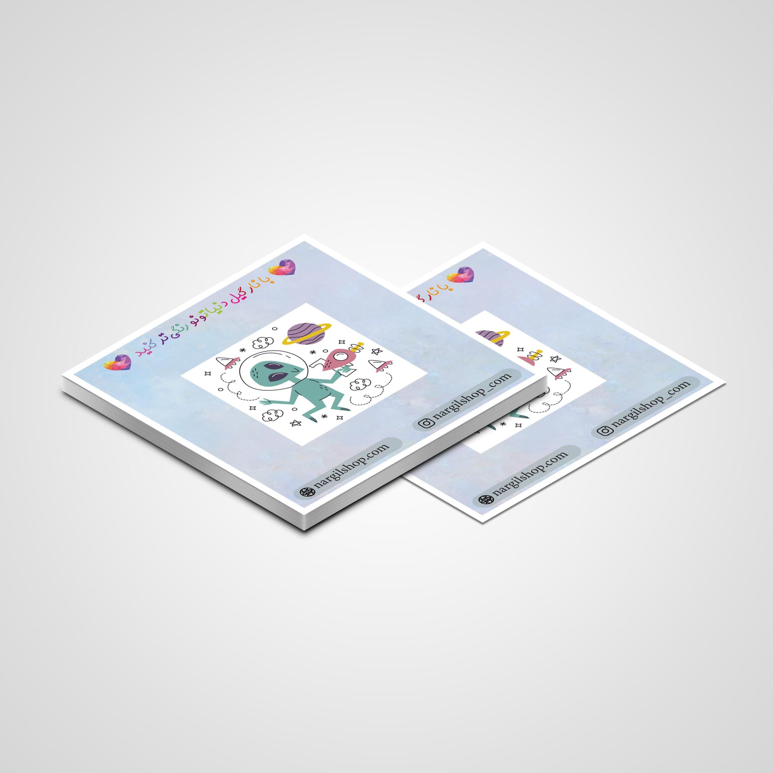 استیکر فضایی 03 |03 Space sticker — تصویر ۲