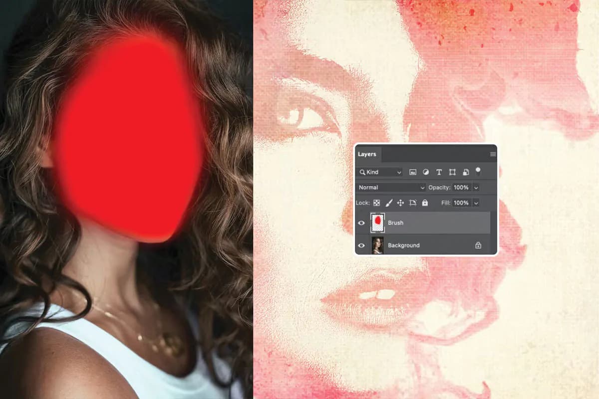 اکشن فتوشاپ تبدیل عکس به نقاشی آبرنگی — تصویر ۳