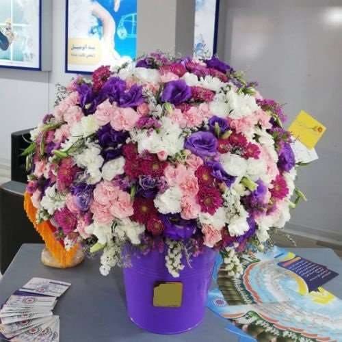 دسته گل برای اداره کل غرب استان تهران سازمان تامین اجتماعی شمشیری 100a1846