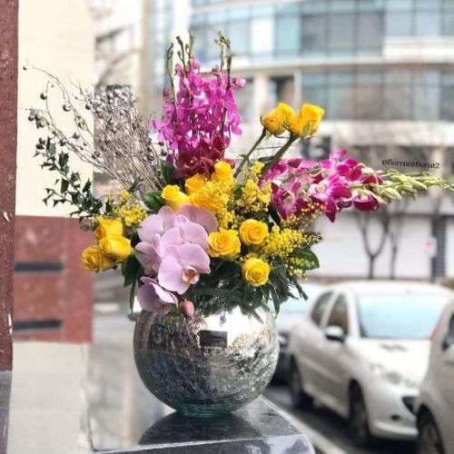دسته گل برای اداره اوقاف ناحیه 3 شرق شیخ هادی 100a1703