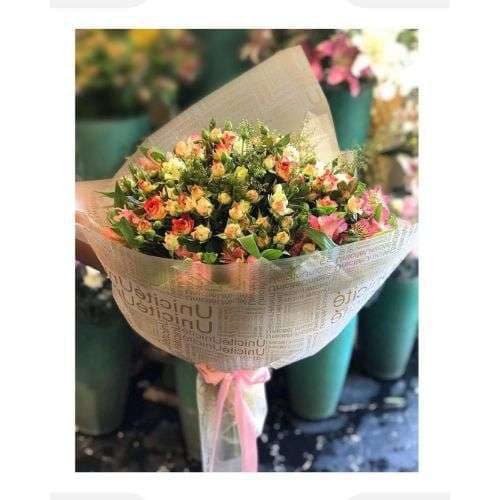 دسته گل برای اداره گاز منطقه 7 تهران شمس آباد 100a1692