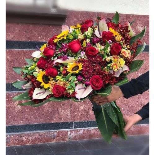 دسته گل برای ادارات مرکزی بانک مسکن ونک 100a1675