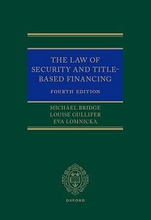 و دانلود نسخه کامل کتاب زبان اصلی The Law of Security and Title-Based Financing PDF | دانلود کتاب خارجی