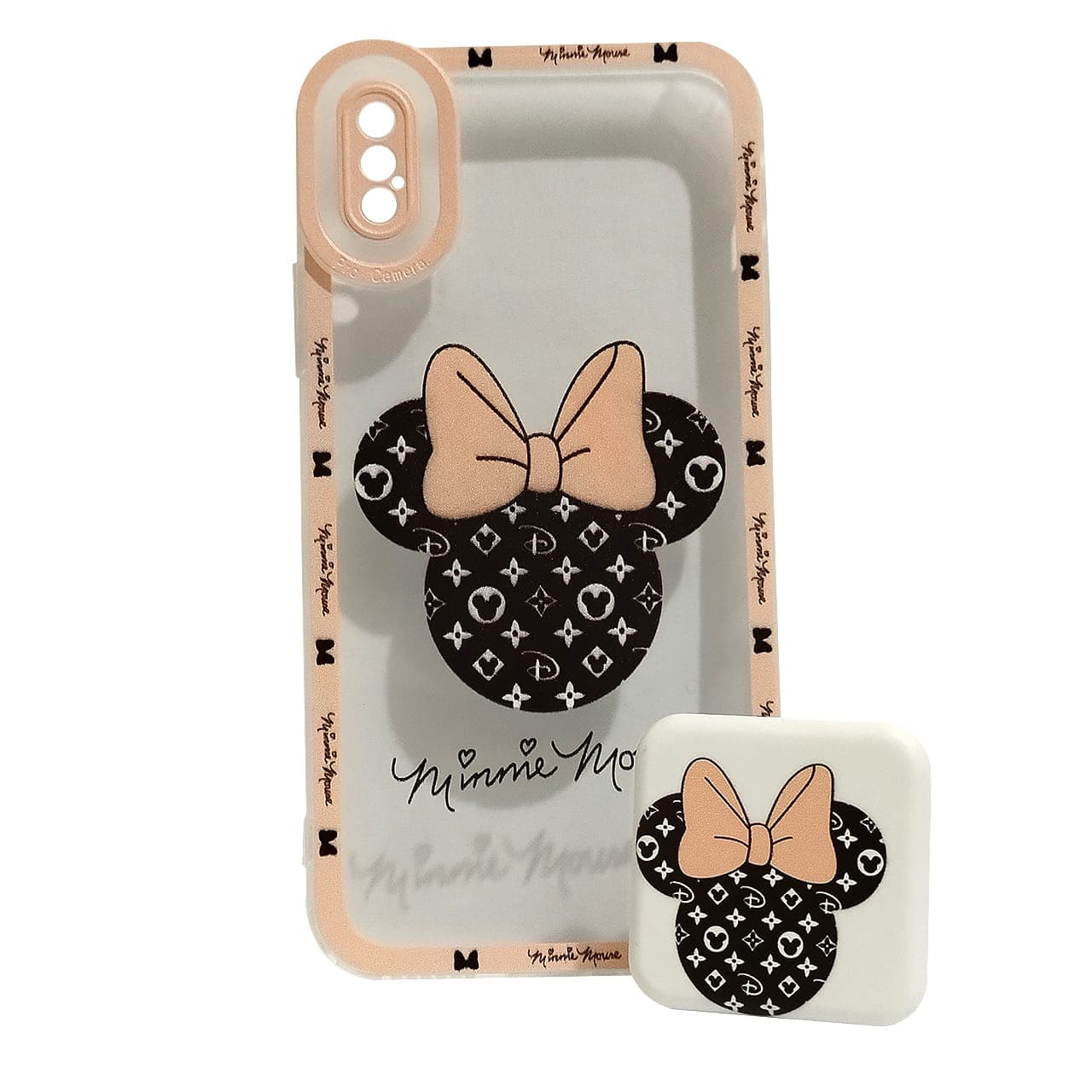 کاور کد 64111 مناسب برای گوشی موبایل اپل iPhone XS پاپ سوکت دار طرح میکی موس
