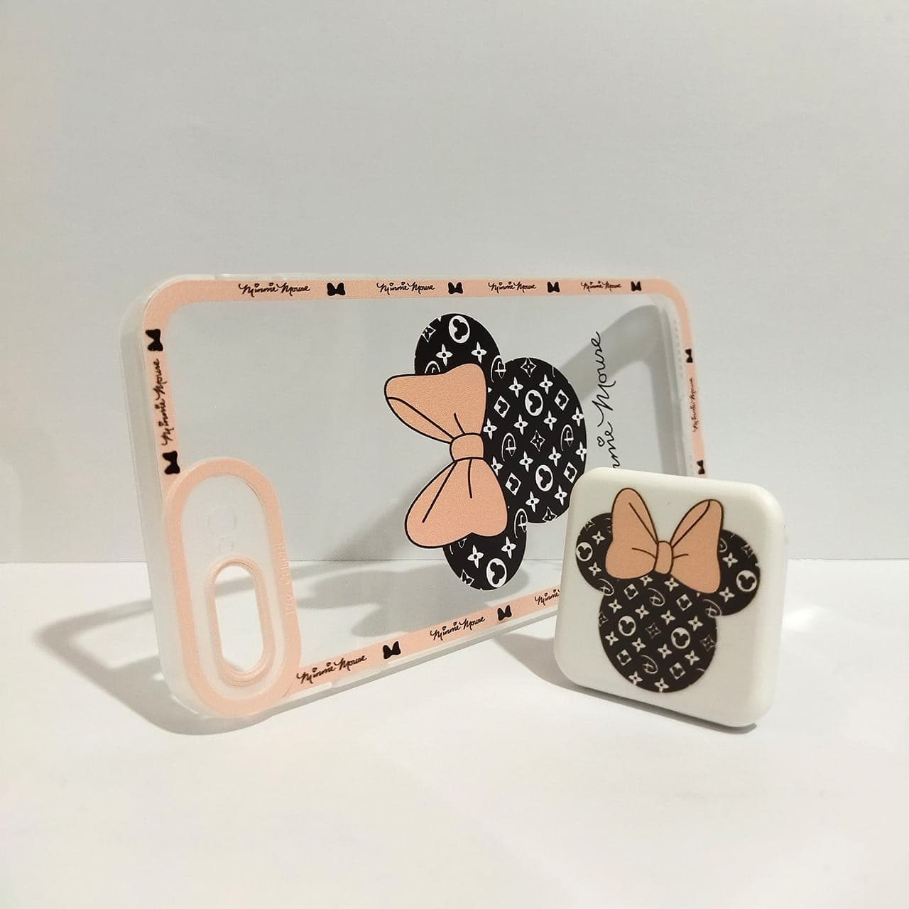 کاور کد 7505 مناسب برای گوشی موبایل آیفون iPhone 7/8 Plus پاپ سوکت دار طرح میکی موس — تصویر ۲