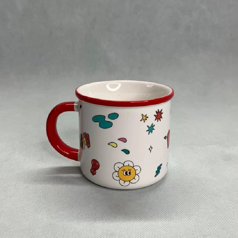 ماگ خرگوش دسته و لب رنگی 13417 — تصویر ۴