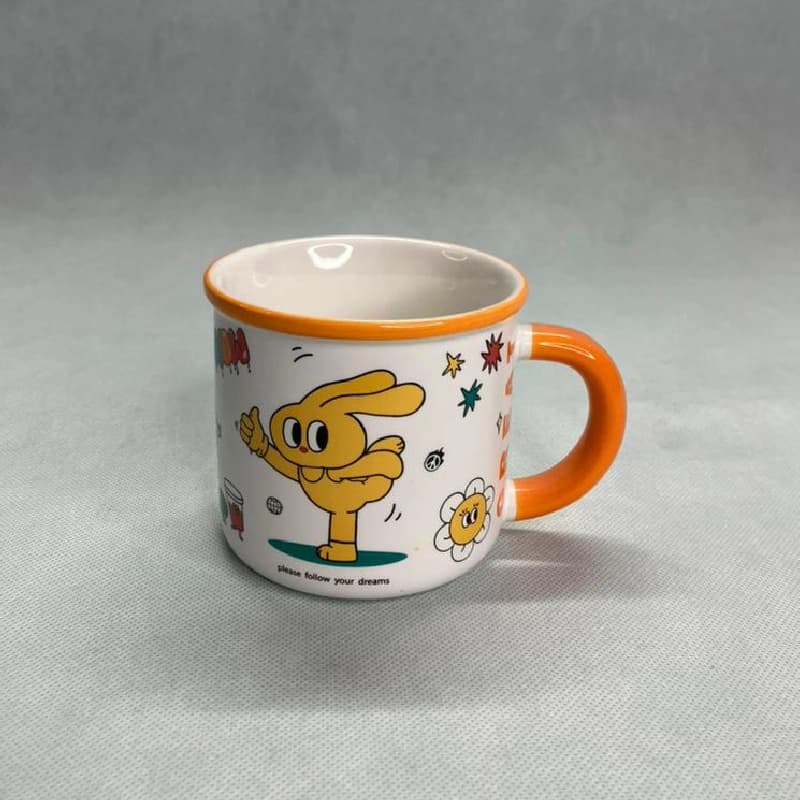 ماگ خرگوش دسته و لب رنگی 13417 — تصویر ۲