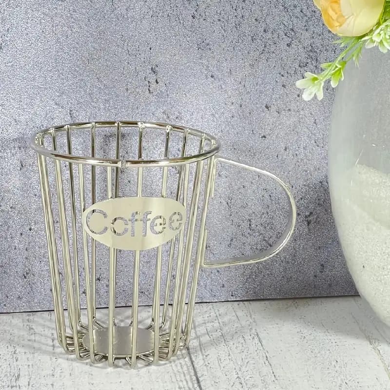 کلاسیک استند کافی نقره ای