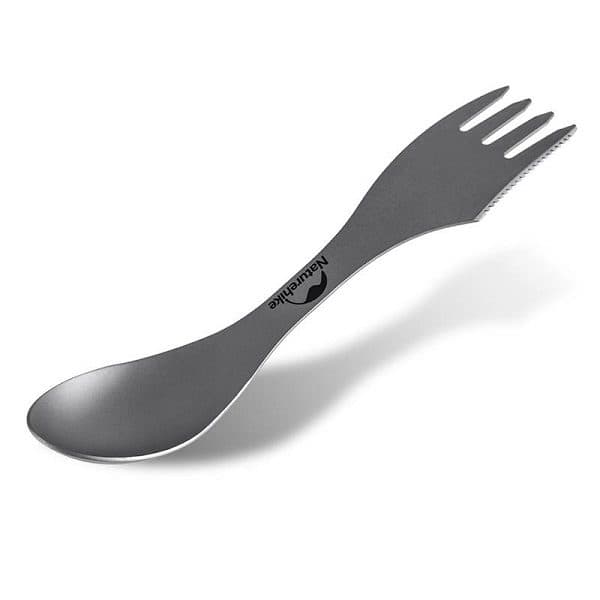 قاشق تیتانیوم کمپ و کوهنوردی نیچرهایک NATUREHIKE TZD12 TITANIUM CUTLERY SET NH19T012-D