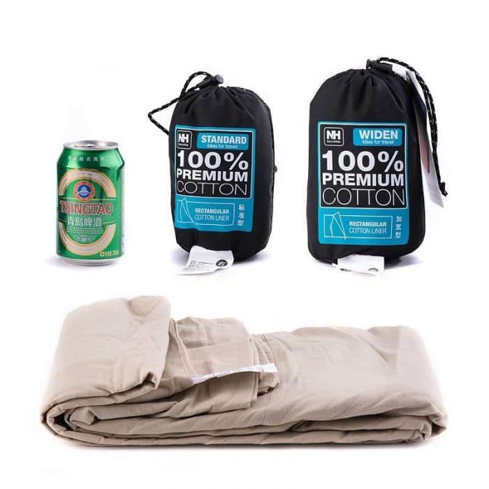 پتو مسافرتی نیچرهایک مدل COTTON SLEEPING BAG LINER — تصویر ۲