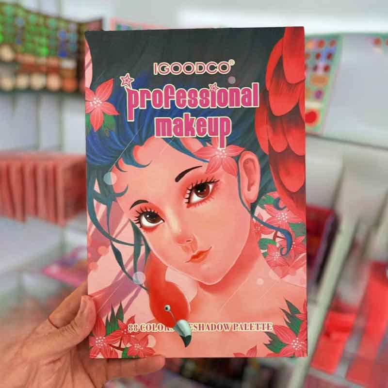 پالت حرفه ای سایه چشم طرح موزیک برند igoodco — تصویر ۲