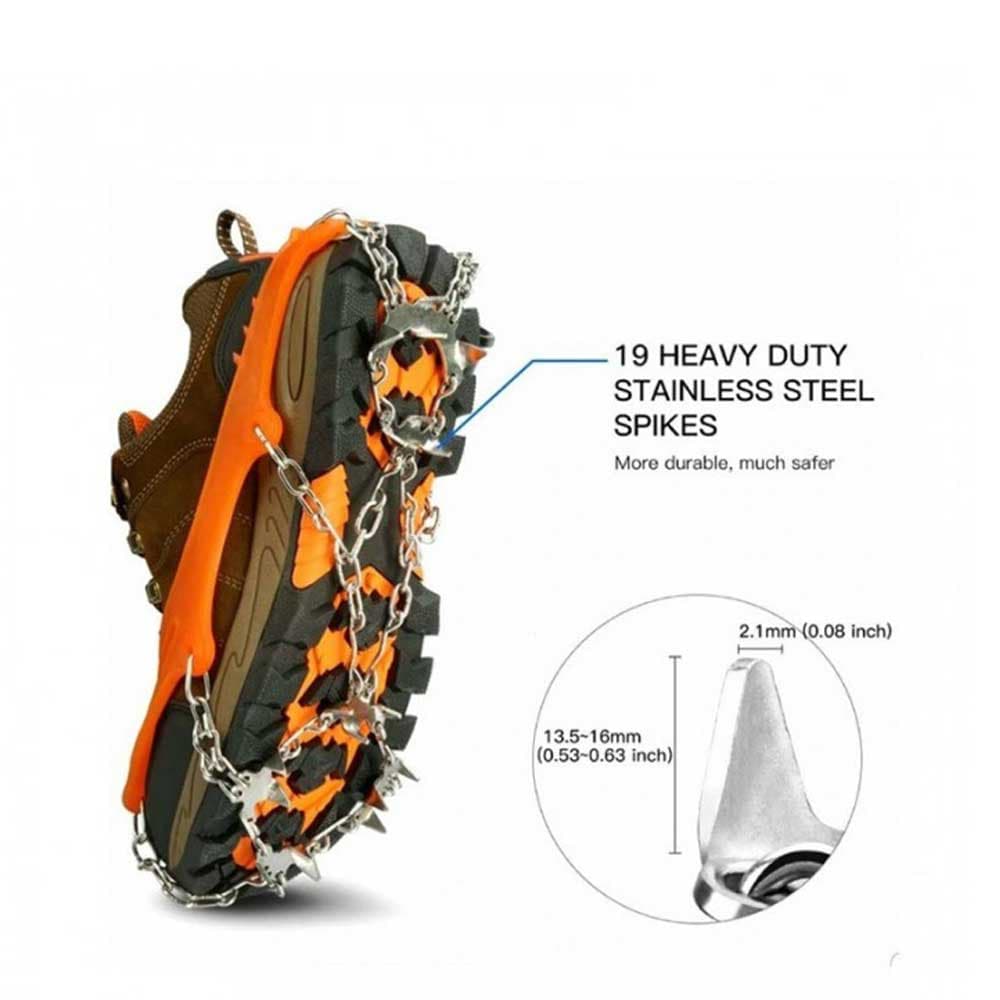 یخ شکن زنجیری ژله ای اسنوهاک – Stainless Steel Chain Crampons SN-1525 — تصویر ۲