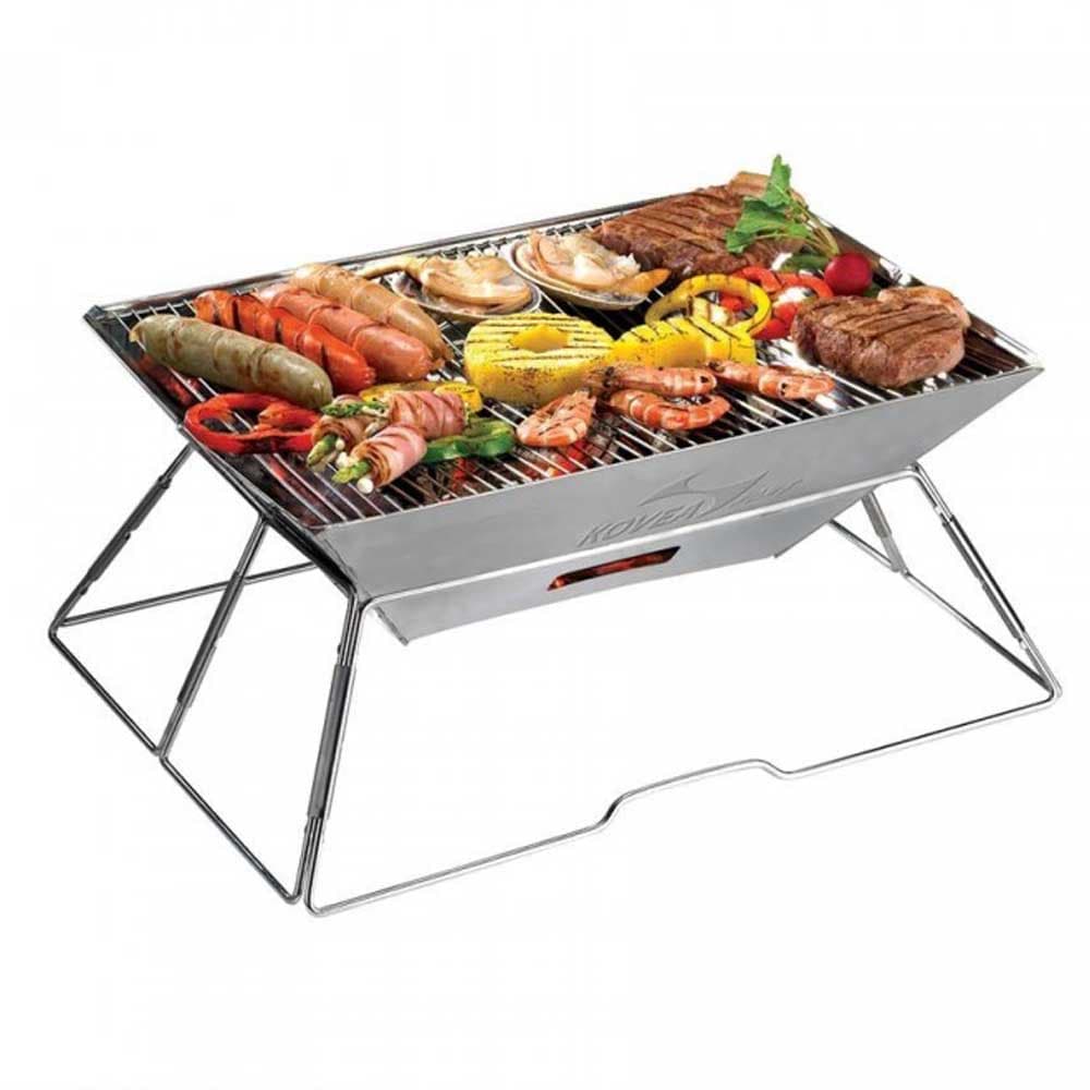 باربیکیو ذغالی کووآ – Kovea Magic II Stainless BBQ
