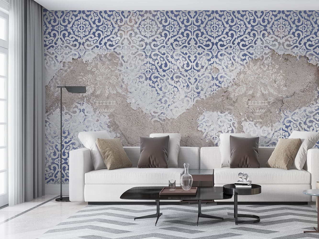 کاغذ دیواری سنتی کاشی W12213500 — تصویر ۳