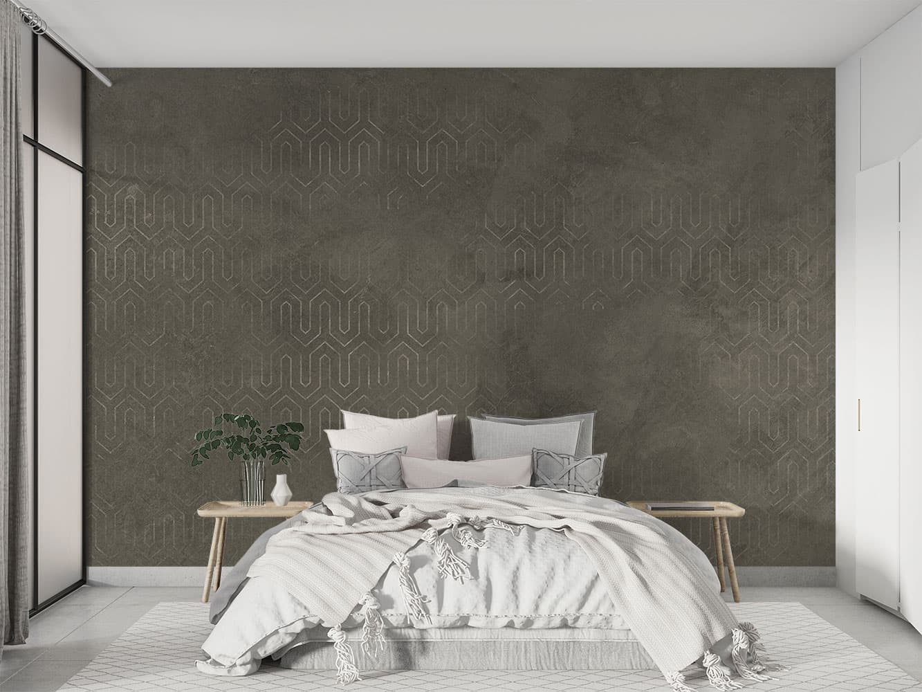 کاغذ دیواری هندسی کلاسیک W10072140