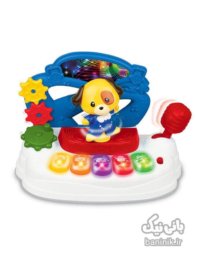 پیانو موزیکال پاپ استار وین فان Winfun Dancing Pup Star Piano — تصویر ۴