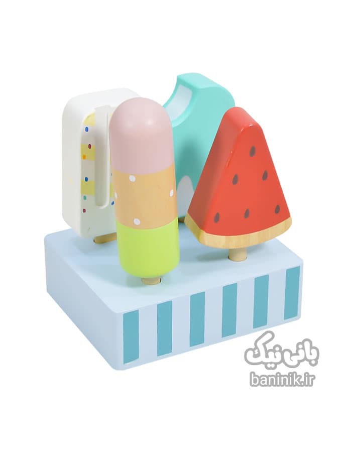 اسباب بازی چوبی پیکاردو مدل بستنی کیم — تصویر ۴