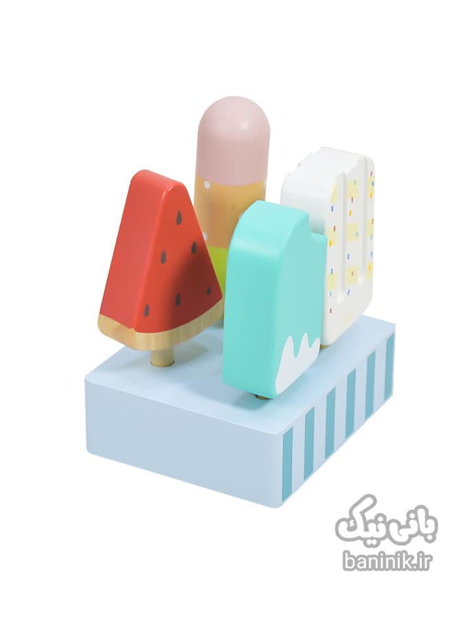 اسباب بازی چوبی پیکاردو مدل بستنی کیم