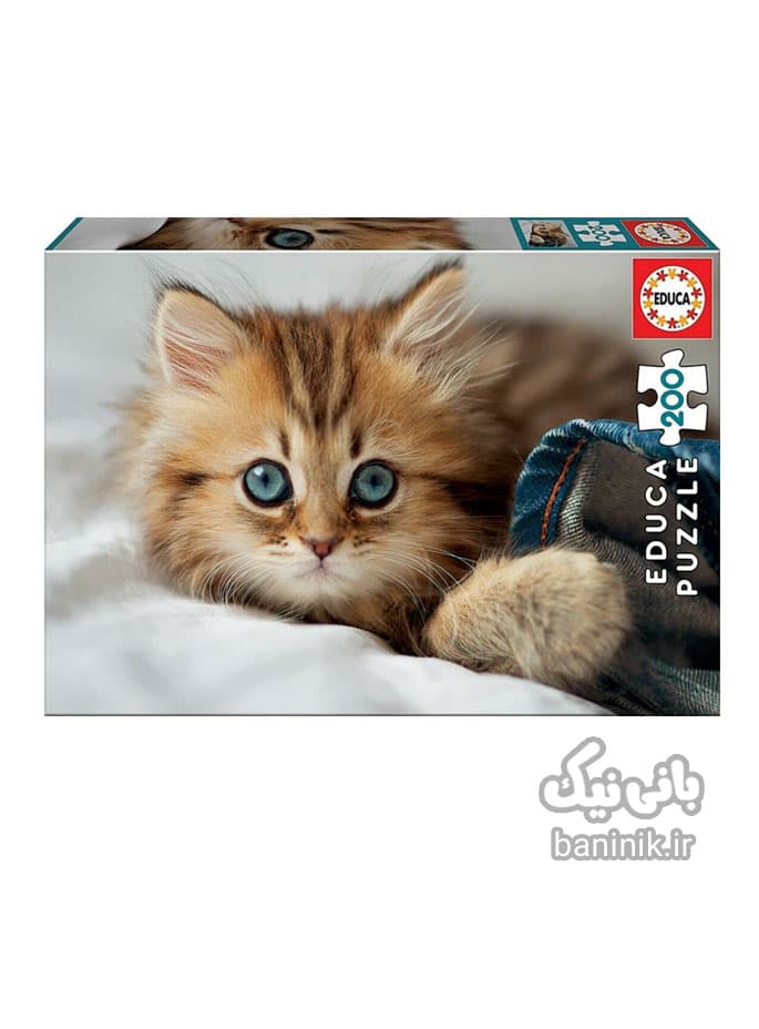 پازل 200 تکه ادوکا طرح Educa Kitten — تصویر ۲