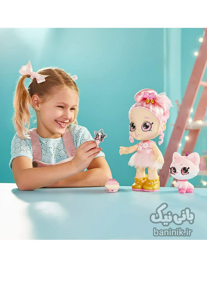 عروسک 25 سانتی کیندی کیدز Kindi Kids Pirouetta — تصویر ۳